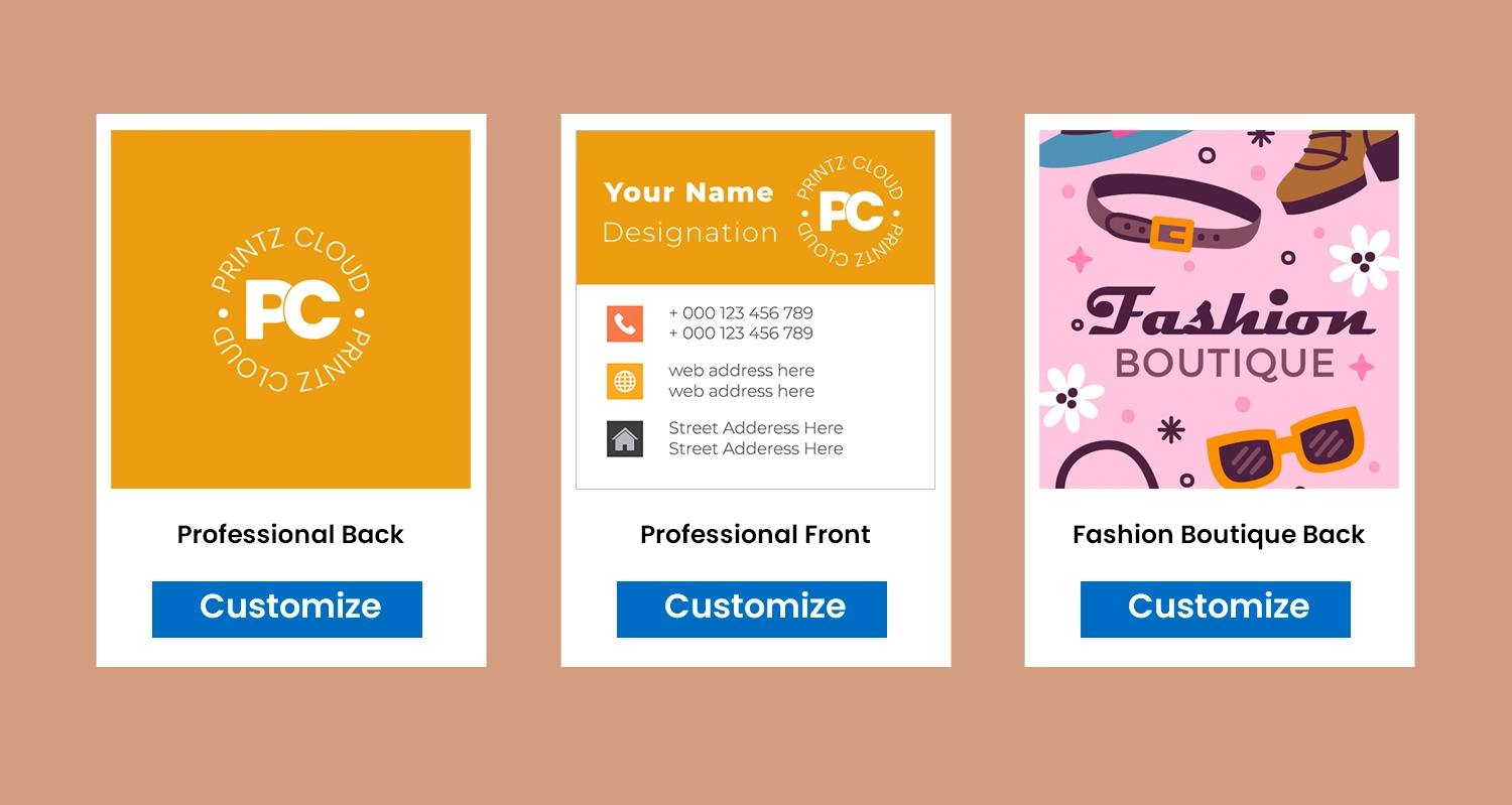 Pick & Personalize